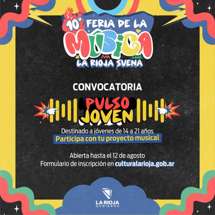 La Rioja Suena: Invitamos a participar de la nueva convocatoria para la 10° Feria de la Música