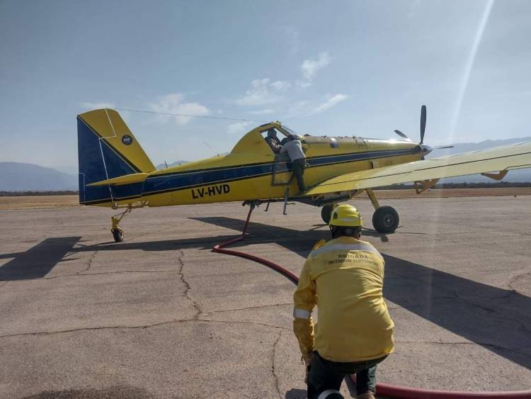 Informan que el avión hidrante aún no fue localizado