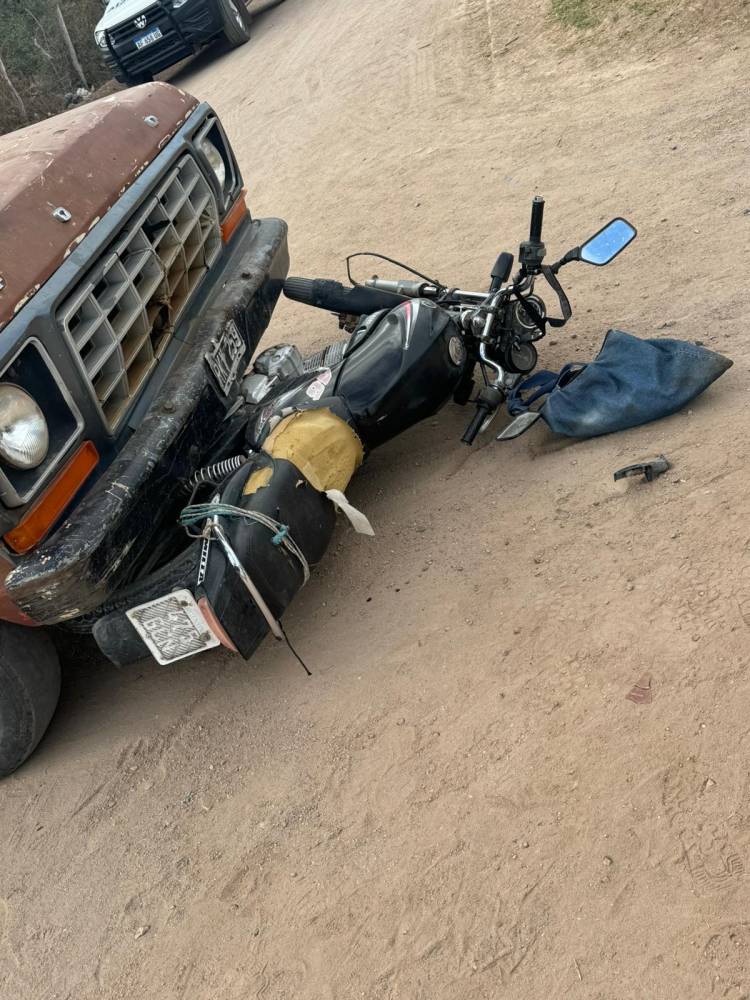 Accidente de tránsito en la localidad de Ulapes