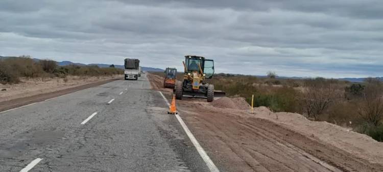 Mejoramiento en la ruta que une Caucete y Chepes