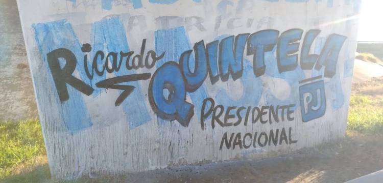 Lanzan la campaña nacional de Ricardo Quintela por la presidencia del PJ en la autopista Córdoba-Buenos Aires