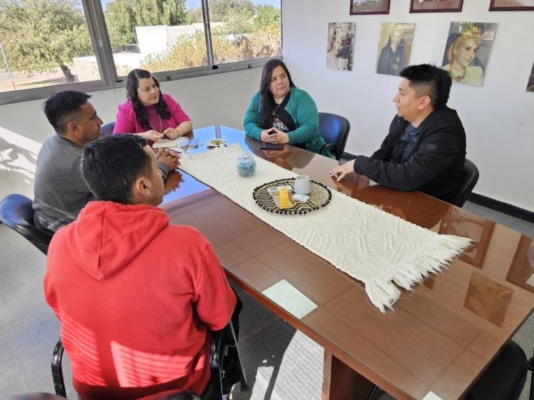 Reuniones de trabajo entre el municipio con instituciones del departamento