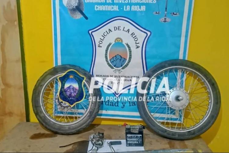 Chamical: policía recupera elementos robados durante el fin de semana