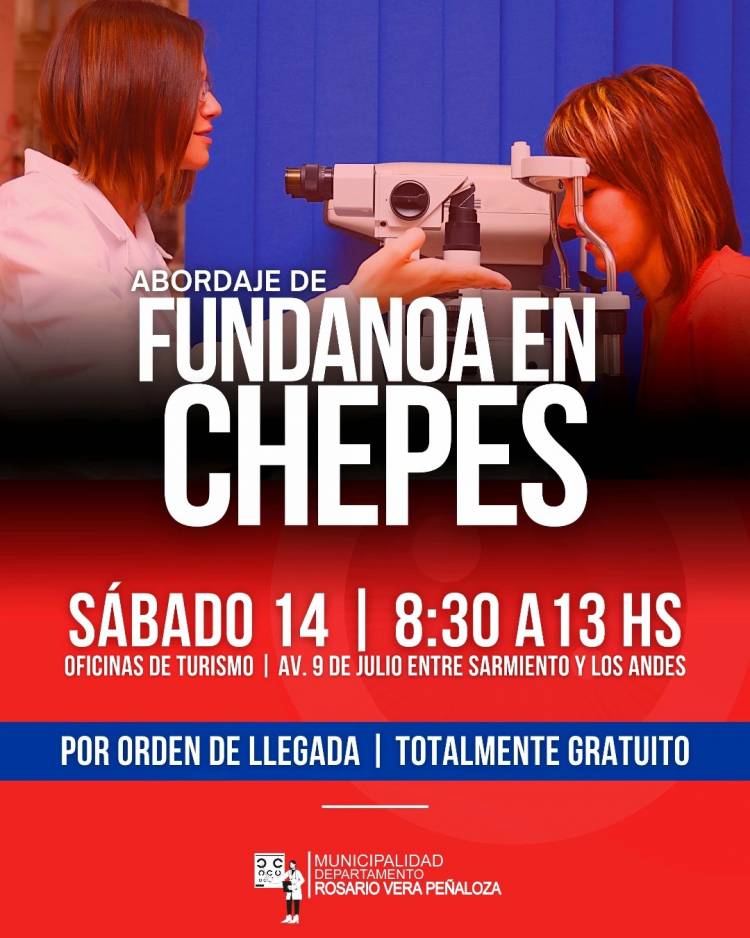 Chepes: Fundanoa llega a nuestra ciudad el proximo sabado