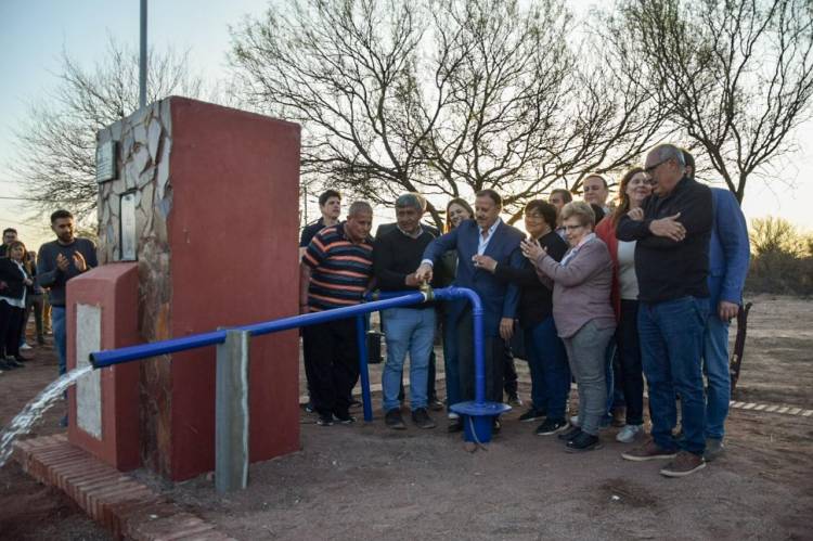 Quintela puso en marcha una perforación en Milagro que permitirá mayor presión