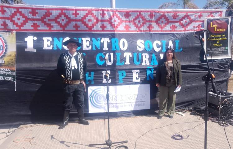 Adel Gómez, delegado de ANCROF realizó 1° Encuentro Social y Cultural chepeño