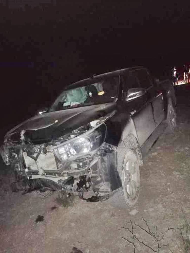 Camioneta chocó contra un carro en la ruta: ocurrió en cercanías a Chepes 