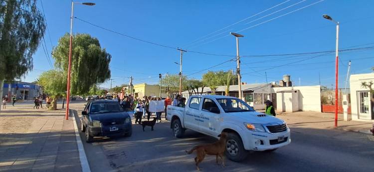 La UNLaR Sede Chepes se sumó a la Marcha Federal Universitaria