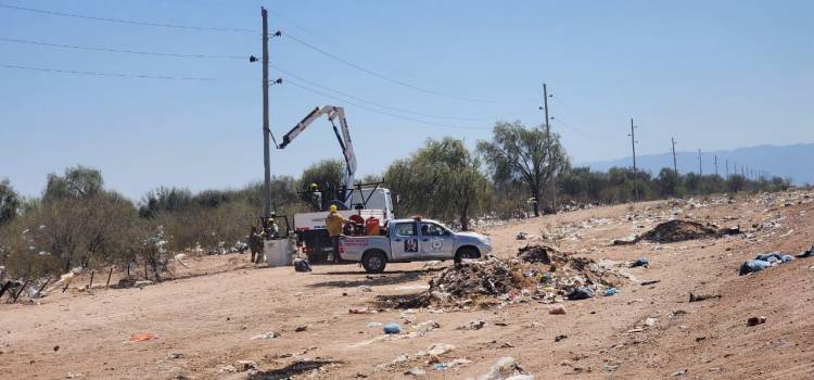 Chepes: Incendio en el campo de “Los Rodríguez Saa”