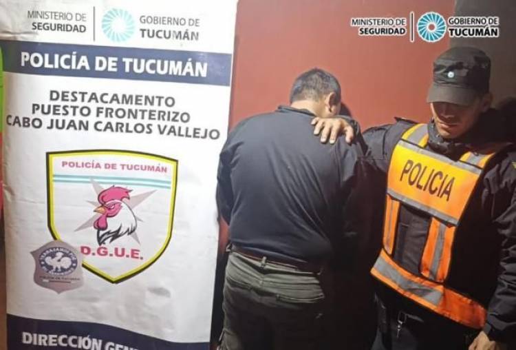 Capturaron a un riojano con pedido de captura en Tucumán