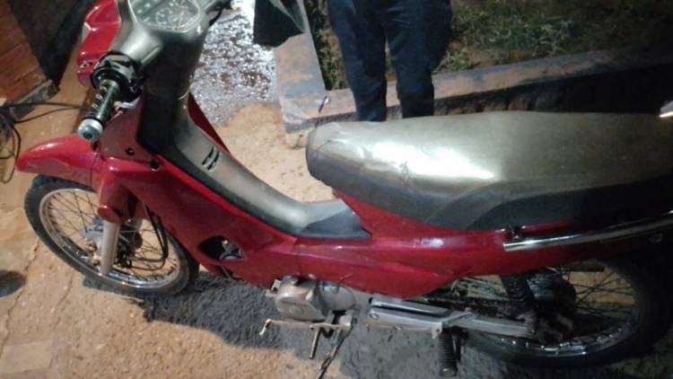 Catuna: Un hombre fue detenido por robar una moto en Olta