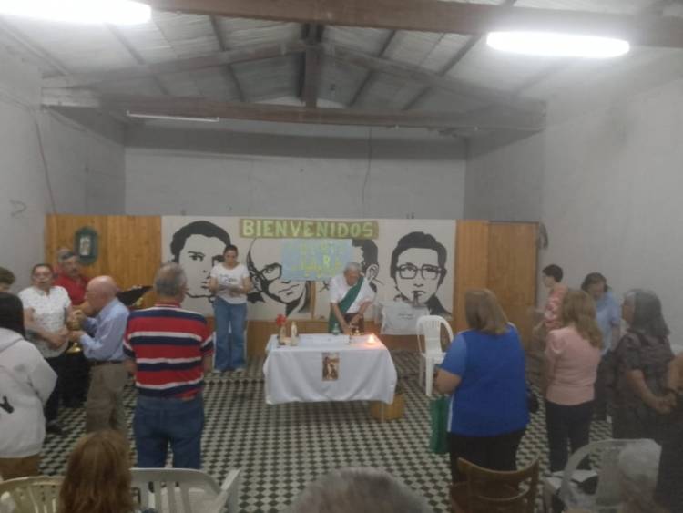 Chepes: Se celebró ceremonia religiosa en el templo histórico 