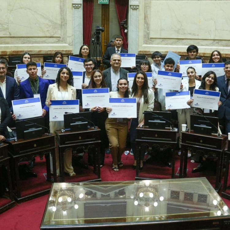 Riojanos presentes en el Senado de la Nación