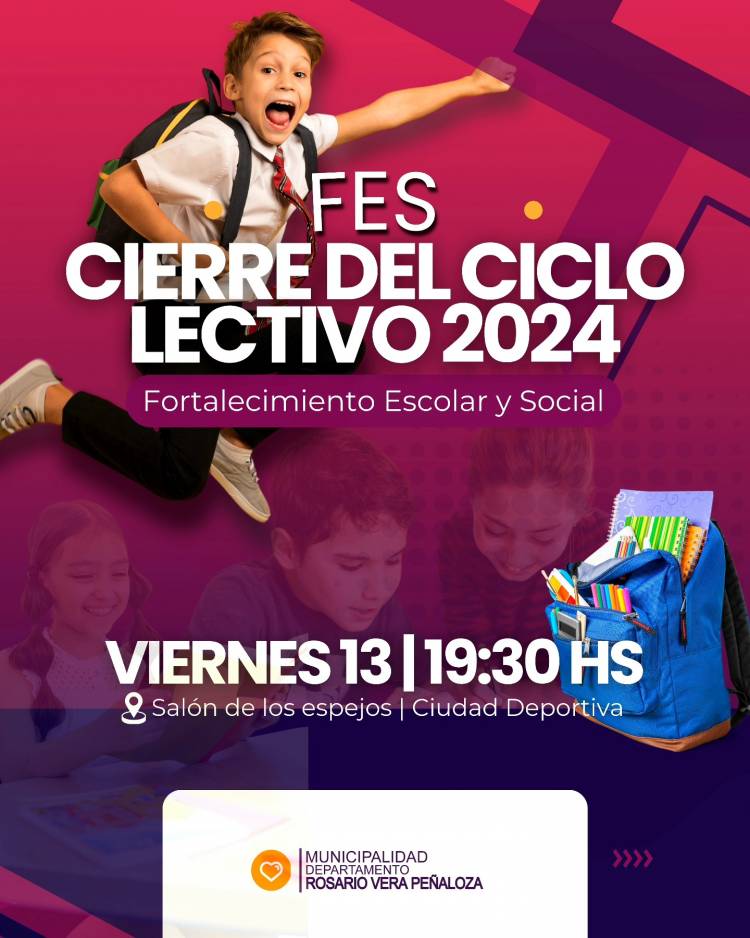 Chepes: Cierre del Ciclo Lectivo F.E.S. 2024