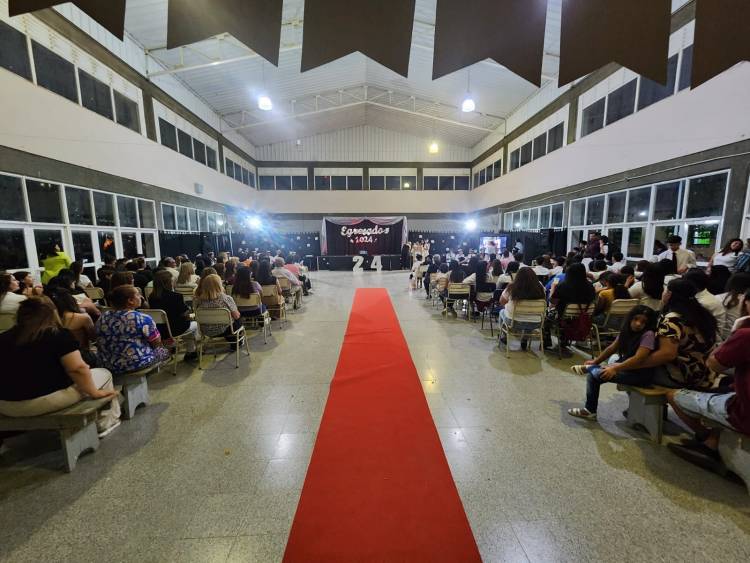 Desiderio Tello: Acto de Egresados en el Colegio Secundario