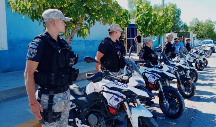 Chepes: La Unidad Regional VI recibió 6 motos para prevención urbana