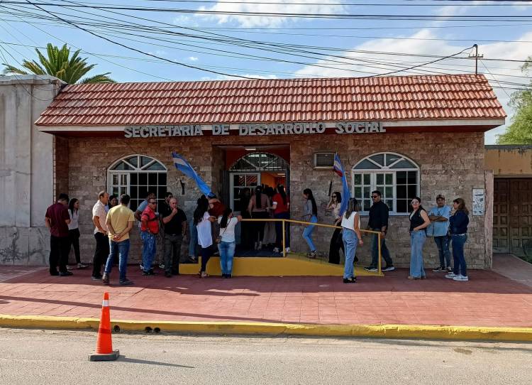 Chepes: Inauguran las Oficinas remodeladas de Desarrollo Social y Humano