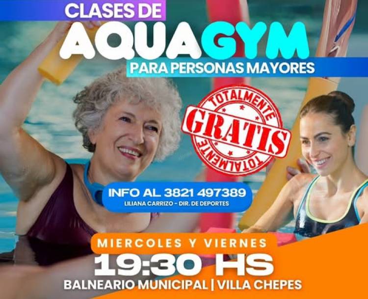 Chepes: Actividades en vacaciones para adultos mayores