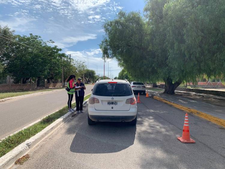 Tránsito Municipal de Chepes: trabaja en controles preventivos 