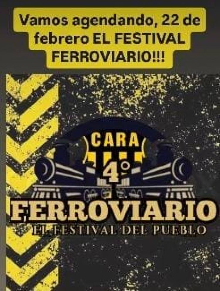 Chepes: el 22 de febrero llega a el Club Rieles Argentinos el "4º Festival del Pueblo"