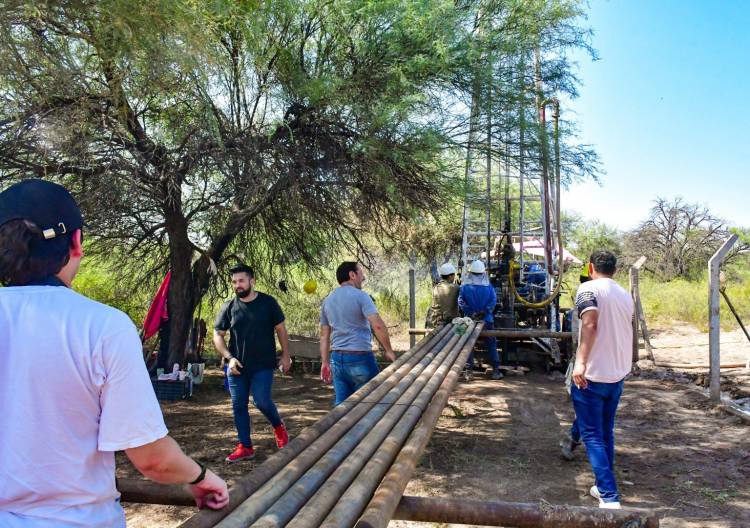 Importantes obras hídricas en Rosario Vera Peñaloza