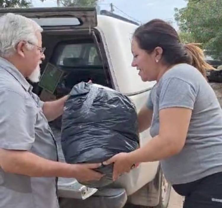 La comunidad de Chepes se solidarizó con las familias damnificadas de Chamical