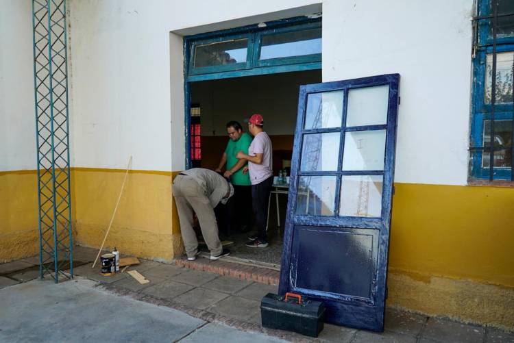 Continua la puesta a punto de los edificios escolares de toda la provincia