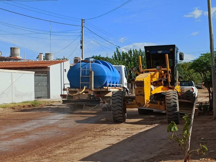 Chepes: Avanzan los trabajos en el Barrio Niño Alcalde