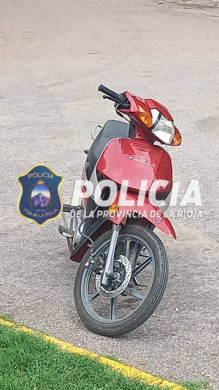 Policía de La Rioja: Recuperación de rodado 