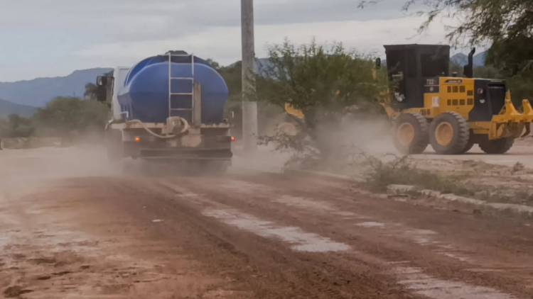Barrio El Alto: seguimos trabajando en nivelación y arreglos de calles