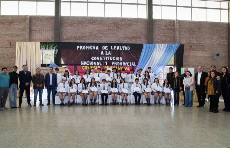 Derechos y Garantías: Más de 5.400 jóvenes prometieron lealtad a la Constitución Nacional y Provincial