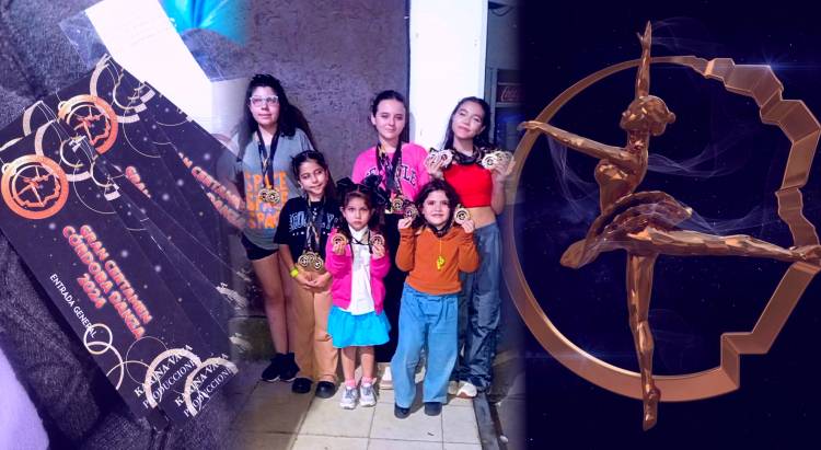 Alumnas de la Academia AAMAAL Dance de Chepes brillaron en La Rioja