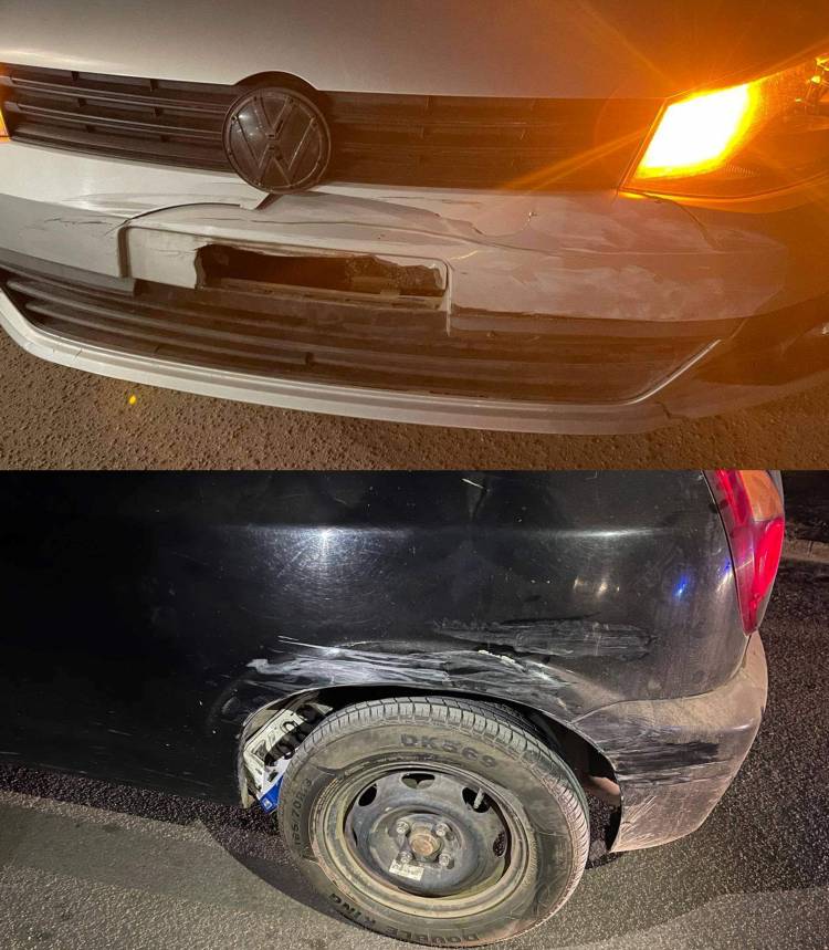 Chepes: Choque entre dos vehiculos en barrio centro