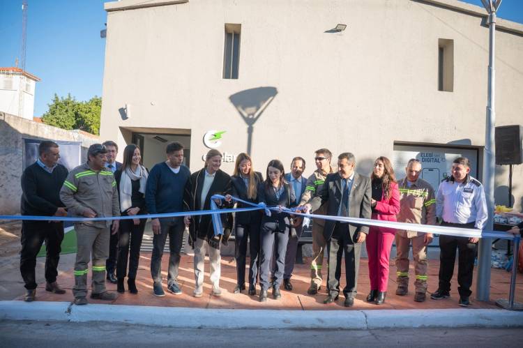 Olta: Se inauguraron las nuevas oficinas de EDELaR