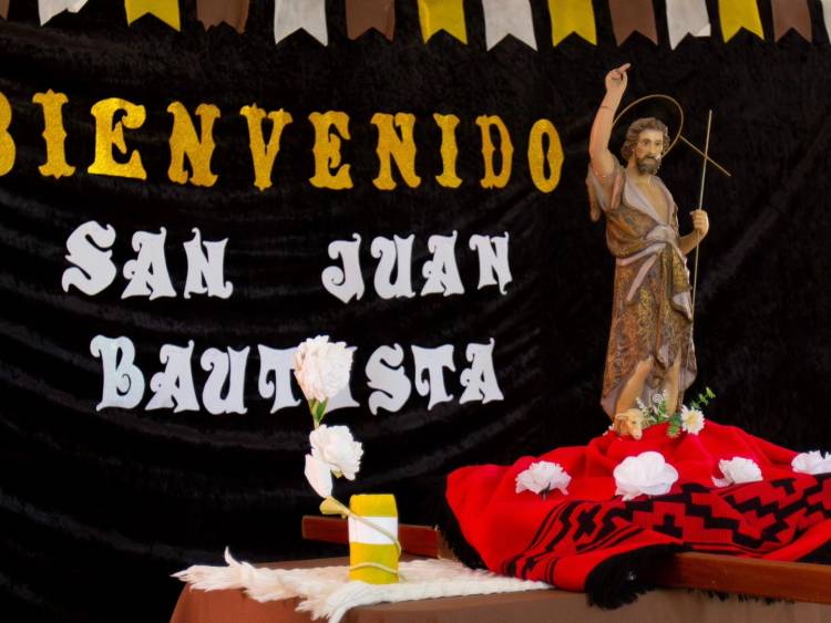 Palacio Municipal: Visita de nuestro Santo Patrono San Juan Bautista