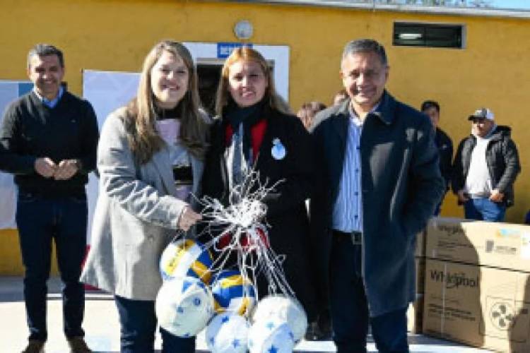 Educación puso en marcha los Juegos Rosarianos en Olta