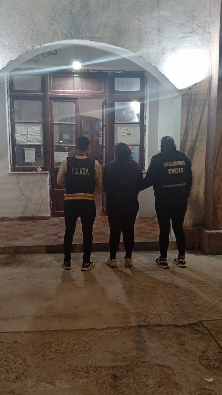 Detienen en Chepes a una mujer acusada de estafa