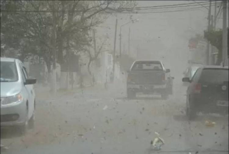 Alerta meteorológica: pronostican fuertes vientos con ráfagas de hasta 100km/h