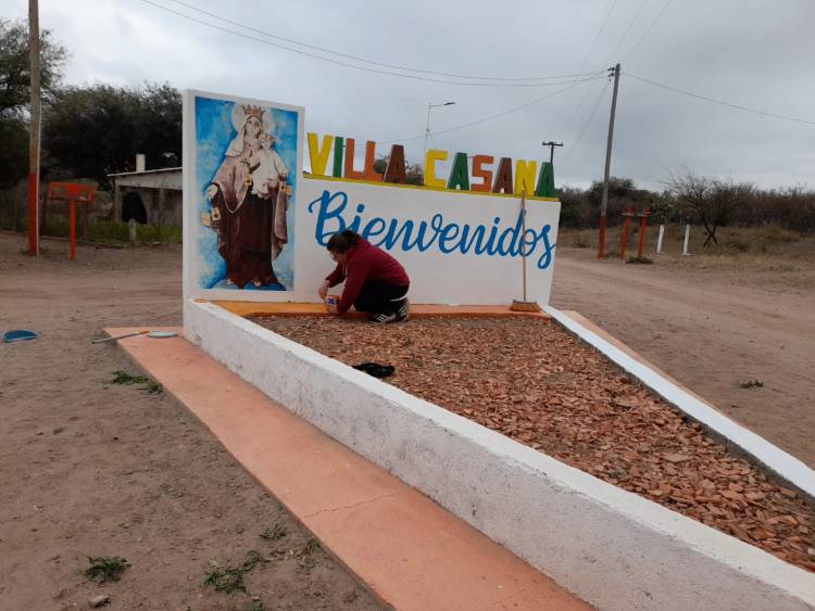 Villa Casana: Se prepara para celebrar las fiestas patronales en honor a la Virgen del Carmen