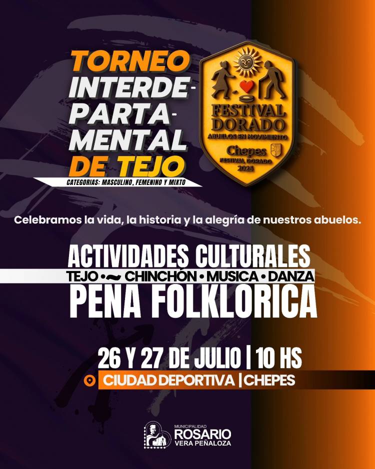 Festival Dorado - torneo interdepartamental de tejo 