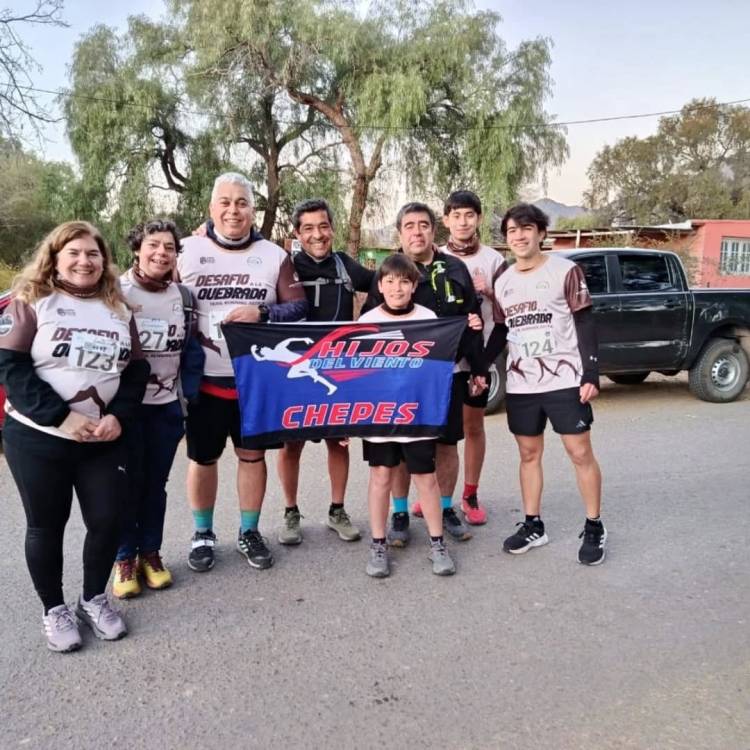 Hijos del Viento: obtuvo importantes resultados en el Trail desafío de la quebrada en la provincia de San Juan