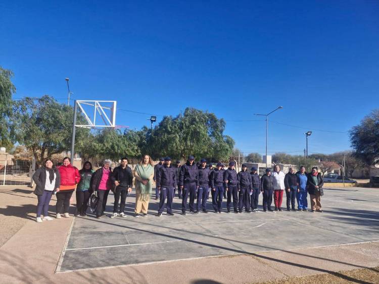 Operativo de Atención Primaria de la Salud en la Escuela de Cadetes de Policía sede Chepes