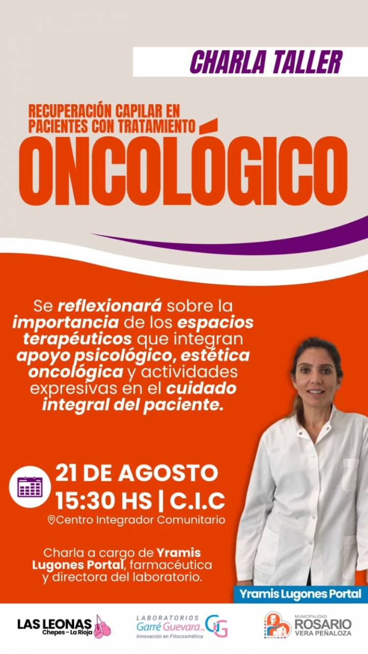 Charla-Taller sobre Recuperación Capilar en Pacientes Oncológicos
