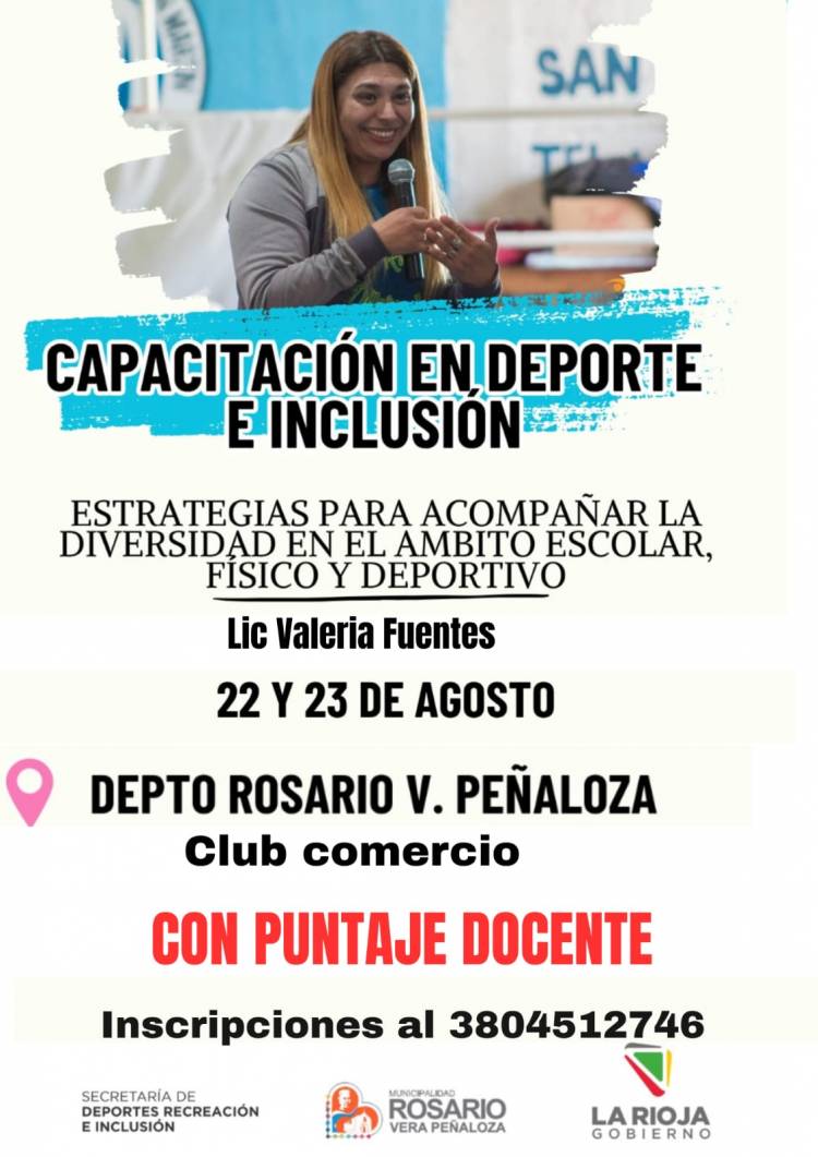 Chepes: Capacitación en deporte inclusivo