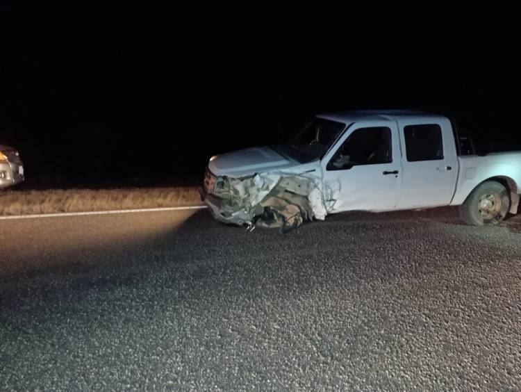 Milagro: triple colisión en Ruta Nacional 77 deja vehículos dañados y conductor con alcoholemia positiva