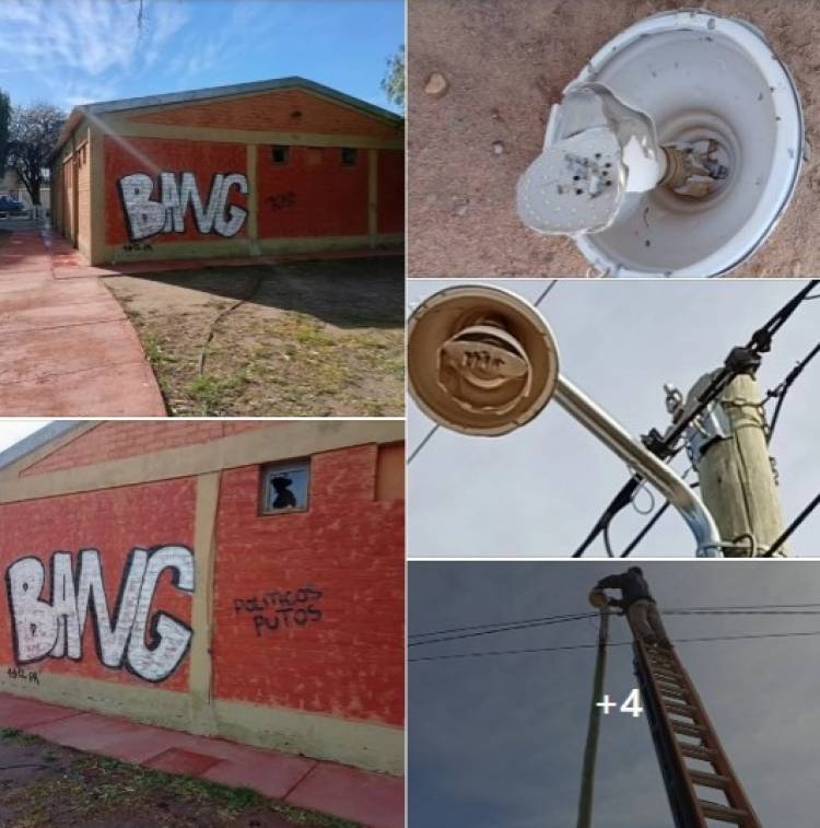 Nuevos hechos de vandalismo en Chepes