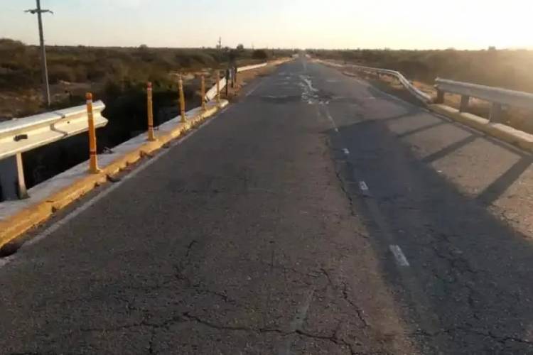 Chepes: solicitan a Vialidad Nacional la reparación urgente del puente de Ruta Nº 141