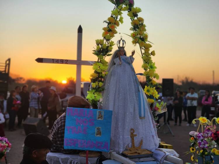 Sur Departamental: Emotivo encuentro de imágenes en el Paraje El Barrial