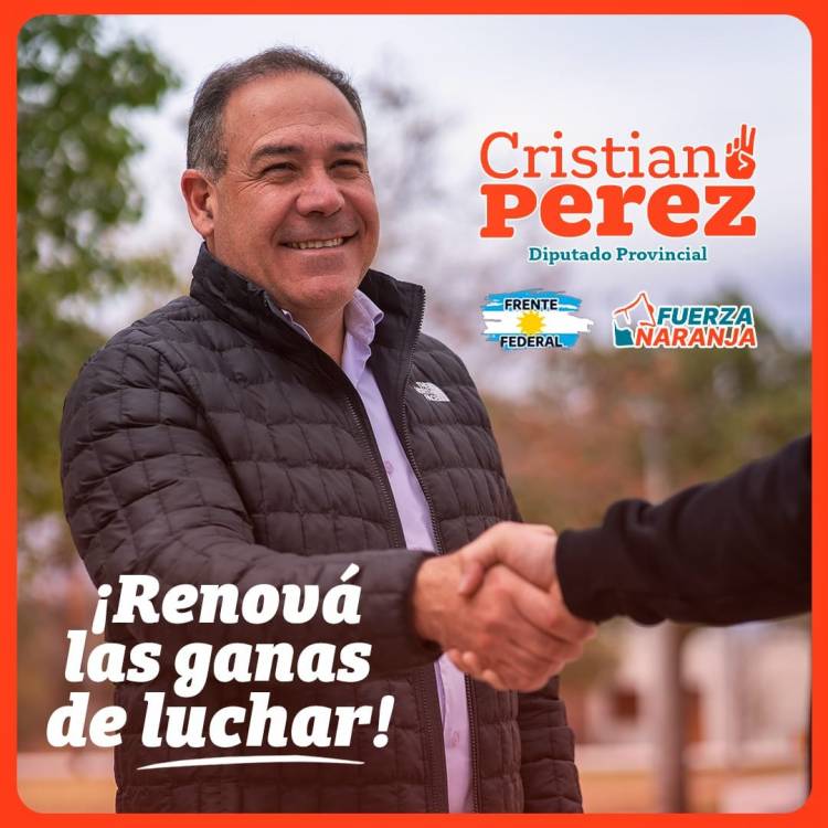 Cristian Pérez pide a la oposición: “La campaña debe centrarse en propuestas y no en confrontaciones”