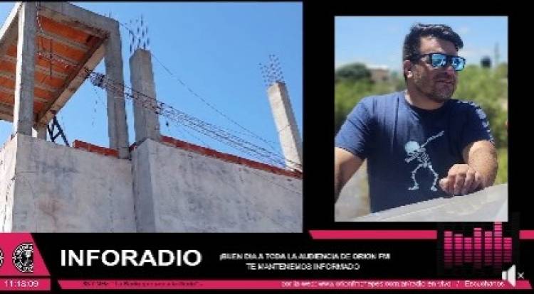 Fuerte temporal en Chepes: una antena cayó sobre oficinas municipales